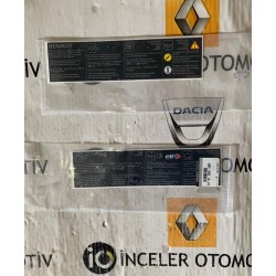 978189948R CLIO IV 4 PANJUR BILGI ETIKETI MAIS