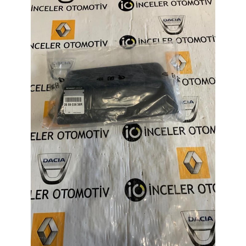 265903636R YENI DUSTER XJD 3. STOP ÇERÇEVESI PLASTIGI