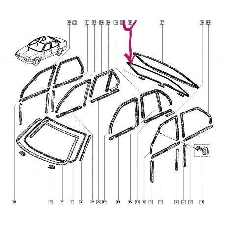 7700788077 7702253635 R19 EUROPA ARKA CAM IC FITILI