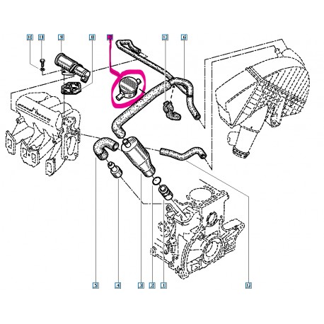 7700536672 MEGANE BENZIN REGÜLATÖRÜ DINLENDIRICI