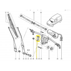 7701044436 KANGO CAM SILECEK MEKANIZMA MUYLU DEMIRI