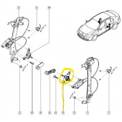 827210002R FLUENCE SOL ARKA CAM KRIKO MEKANIZMASI MAIS