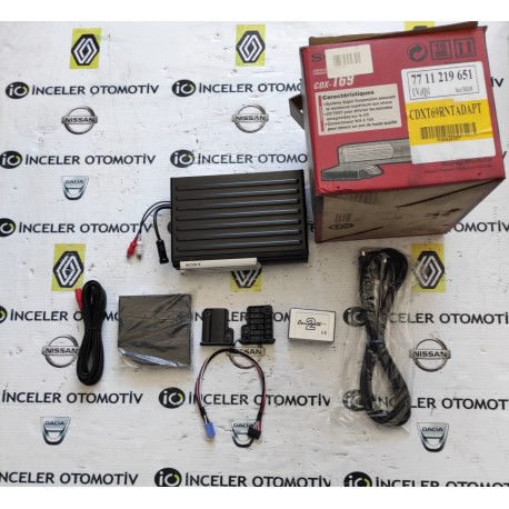 7711219651 RENAULT DACIA SONY 6LI CD DAGITICISI ORJINAL MAIS