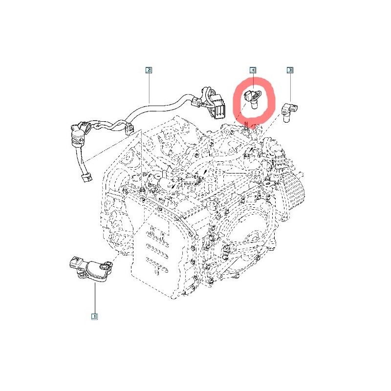 7701067658 LAGUNA 3 III KOLEOS OTOMATIK ŞANZIMAN KAPTOR AJ0