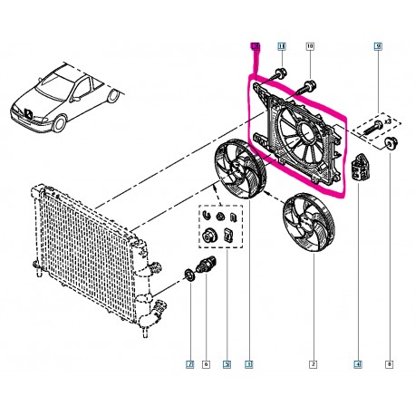 7701054756 MEGANE 1 FAN DAVLUMBAZI MAIS MAKO TIP